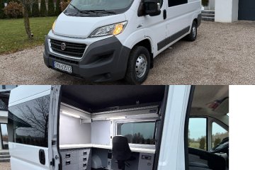 L2H2 Warsztat Mobilny Zabudowa serwisowa Webasto Przetwornica Klima