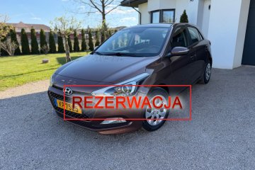 Hyundai i20 blue 1.2 Trend